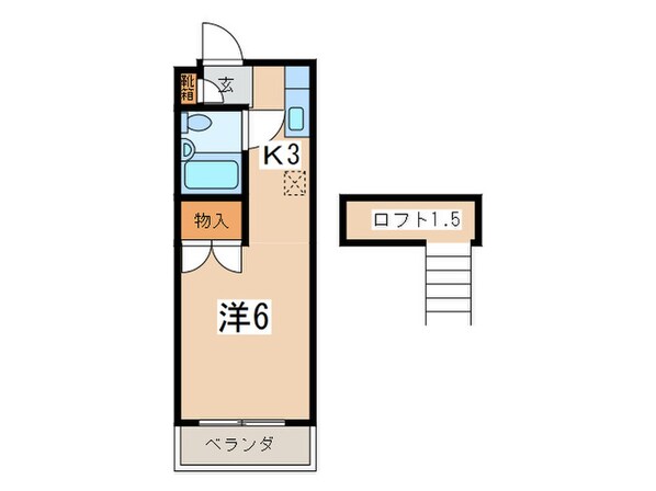 ベルシオン白楽の物件間取画像